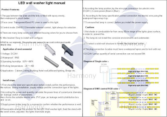 Outdoor Decoration LED SMD Lighting LED Linear Light
