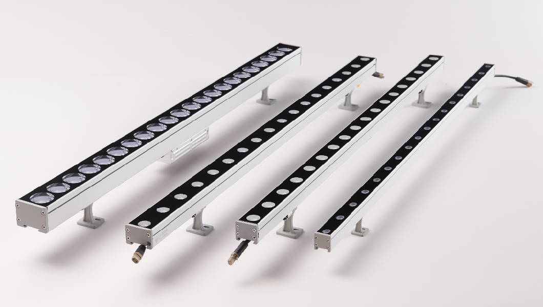 RH-W22 24W 108W RGBW LED Wall Washer Light Dimmable Color Changing 24v Bar for Outdoor/Indoor Lighting Projects, Landmark, Building, Billboar